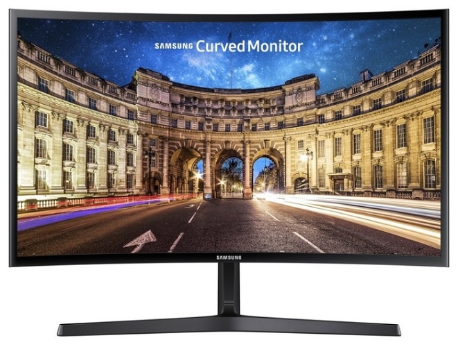  Монитор 23,5 Samsung C24F396FHI LC24F396FHIXCI 1920x1080, 4 мс, 250 кд/м2, 3000:1, 178°/178°, VA, HDMI, VGA, изогнутый экран