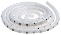 Маркер на кабель Hyperline OM-8.0-7 , круглые, цифра 7, внутр. диам. 6.2мм (100 шт)