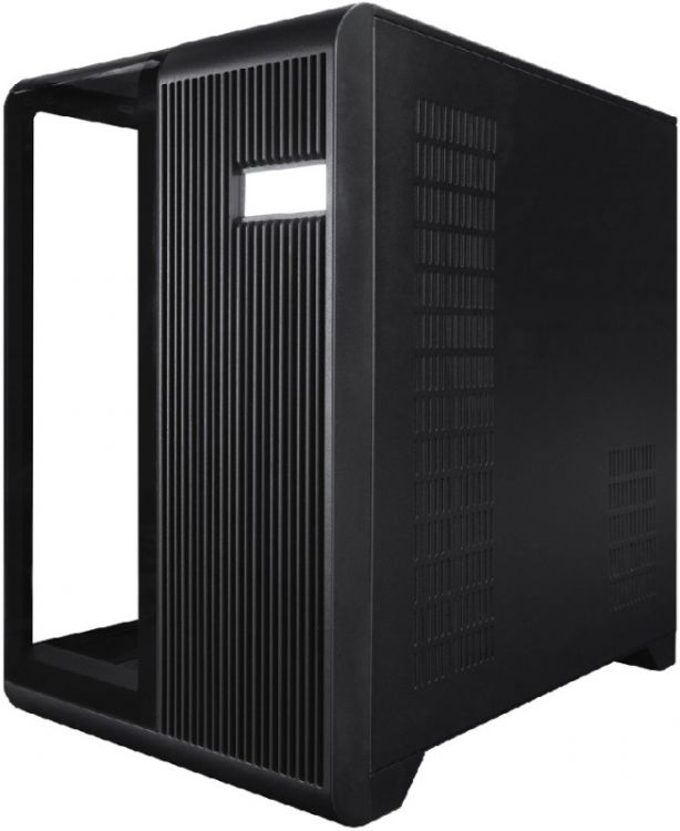 Корпус ATX 1STPLAYER RT7 Black RT7-BK без БП, боковая панель из закалённого стекла, USB 3.0, USB Type-C, audio