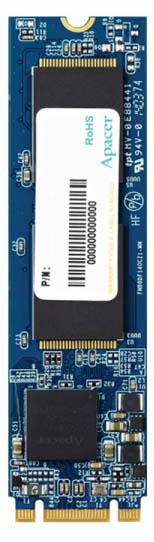 Накопитель SSD M.2 2280 Apacer AP480GAST280-1 AST280 480GB TLC SATA 6Gb/s 520/495MB/s IOPS 84K MTBF 1.5M RTL