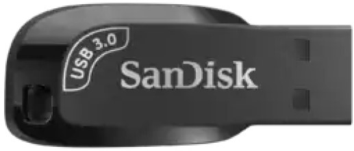 Накопитель USB 3.0 128GB SanDisk SDCZ410-128G-G46 Shift, чёрный