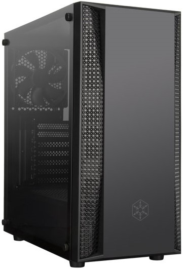 Корпус ATX SilverStone FARA B1 SST-FAB1B-G-V2 черный, без БП, боковая панель из закаленного стекла, 2*USB 3.0, USB 2.0, audio