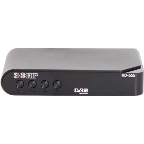 Ресивер СИГНАЛ Эфир HD-555 20496 DVB-T2 черный