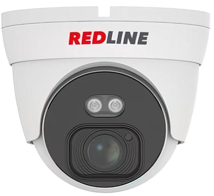 Видеокамера IP REDLINE RL-IP22P-S.ecoN 1/2.7 Starlight CMOS; 2 Мп @ 25 к/с; объектив 2,8 мм (103°) F2.0; 0.02 лк; ; белая LED подсветка 15 м; ИК-подс