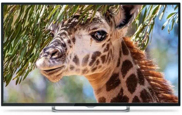 Телевизор POLARLINE 55PU11TC-SM LED 55 черный 4K Ultra HD 50Hz DVB-T DVB-T2 DVB-C WiFi Smart TV (RUS)