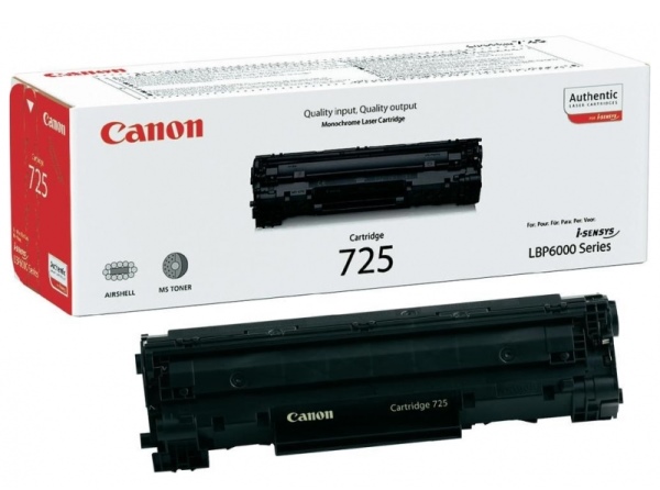 Картридж Canon 725 3484B002 для LBP6000, LBP6020, LBP6020B, MF3010 (1600 стр) (3484B005)