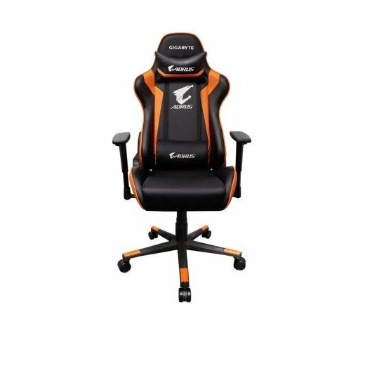 Кресло игровое GIGABYTE AGC300 G.CHAIR B+ORG/PU SPONGE