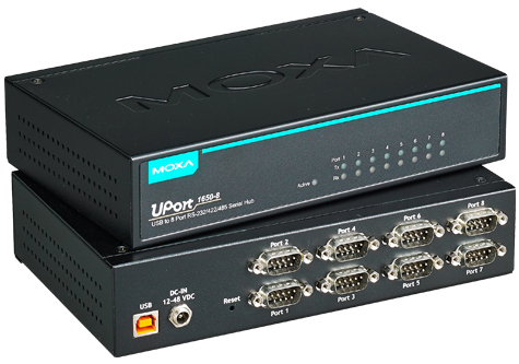 Преобразователь MOXA UPort 1650-8 8-портовый USB в RS-232/422/485