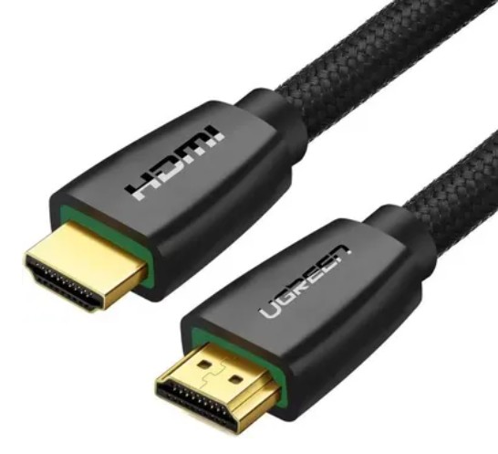 Кабель UGREEN HD118 40409_ HDMI / HDMI, нейлоновая оплетка, 1,5 м, черный