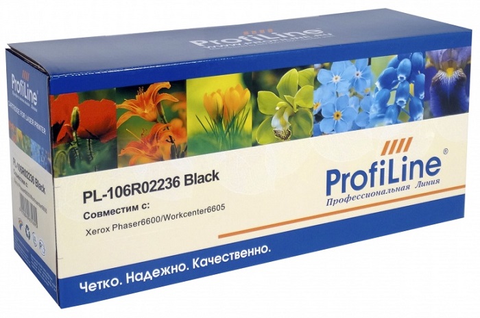 Картридж ProfiLine PL_106R02236_BK для принтеров Xerox Phaser 6600/WorkCentre 6605/6600DN/6600N/6605DN/6605N Black 8000 копий