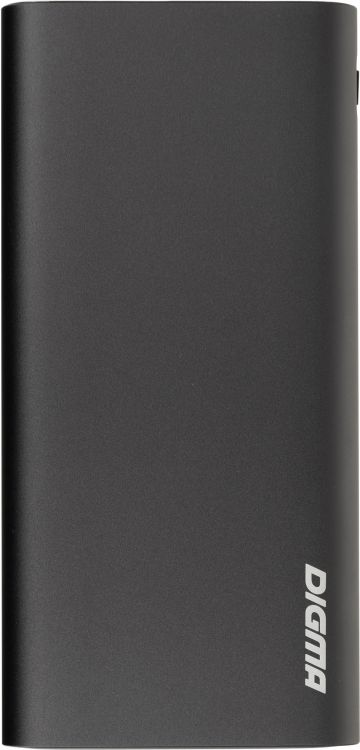   Xcom-Shop Аккумулятор внешний портативный Digma DGPF20A 20000mAh QC3.0/PD3.0 22.5W 3A 2xUSB-A/USB-C черный