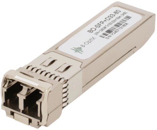 Модуль SFP+ B-OptiX BO-SFP+D33-80 DWDM оптический, дальность до 80км (24dB), 1550.92нм