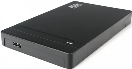  Внешний корпус AgeStar 3UB2P3C (BLACK) для 2.5 SATA, USB 3.0, пластик, черный