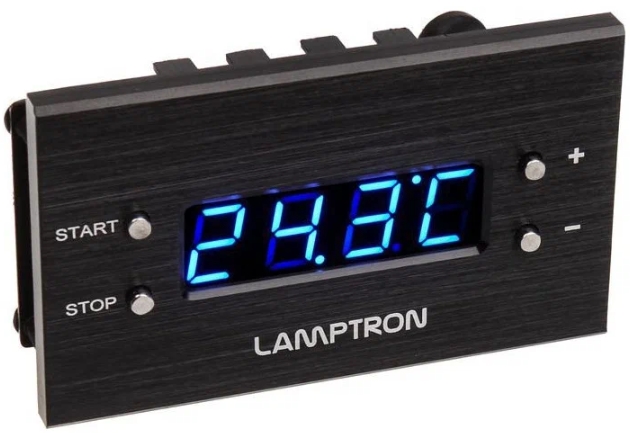 Панель управления вентиляторами Lamptron LAMP-CCM30LB CCM30 Programmable Thermal Fan Controller with LED Display