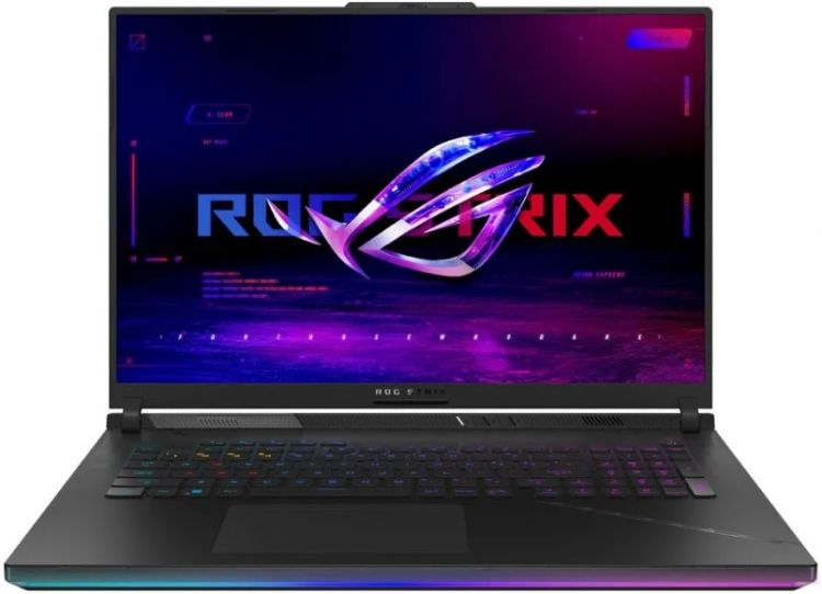 Ноутбук ASUS ROG Strix G834JY-N6087 90NR0CG1-M006E0 i9 13980HX/32GB/2TB SSD/GeForce RTX4090 16GB/18 IPS WQXGA/WiFi/BT/cam/noOS/black