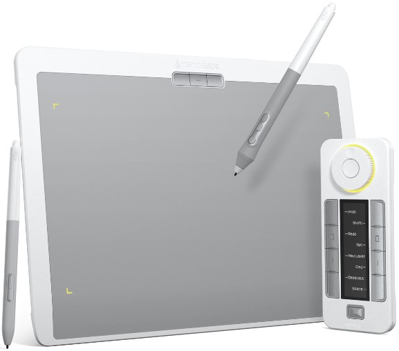   Xcom-Shop Графический планшет Xencelabs Pen Tablet Bundle M BPH1212W-K02A White XMCTBMFRES-SE