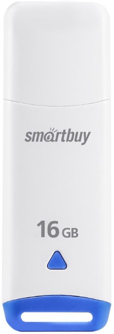 Накопитель USB 2.0 16GB SmartBuy SB016GBEW Easy белый