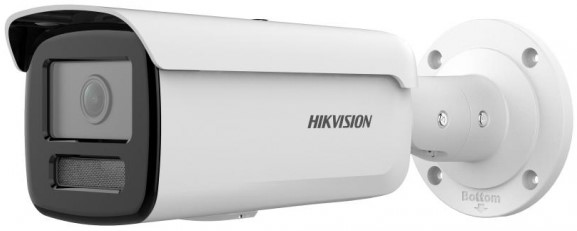 Видеокамера IP HIKVISION DS-2CD2T87G2H-LI(2.8mm) 8Мп уличная цилиндрическая c Smart гибридной EXIR/LED подсветкой до 60м и технологией AcuSense