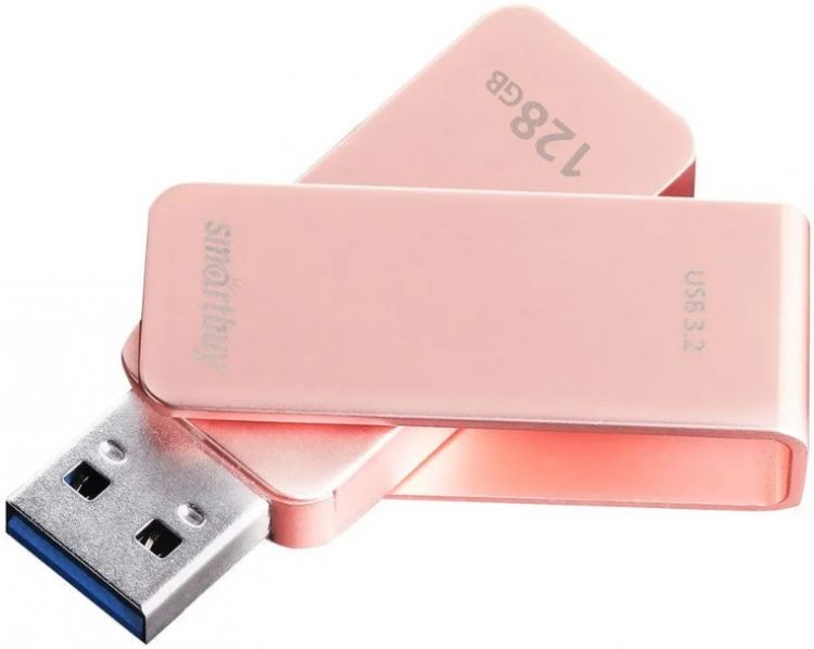 Накопитель USB 3.0 128GB SmartBuy SB128GM1A M1 розовый металлик