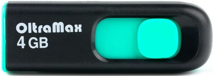 Накопитель USB 2.0 4GB OltraMax OM-4GB-250-Turquoise 250 бирюзовый