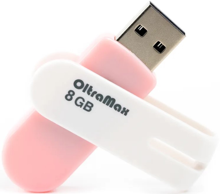 Накопитель USB 2.0 8GB OltraMax OM-8GB-220-Pink 220 розовый