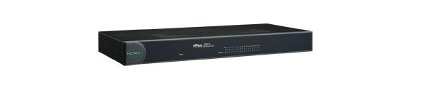 Преобразователь MOXA NPort 5650-16-T 16 port RS-232/422/485 device server, RJ-45 8pin, t:-40/+75 w/o adapter