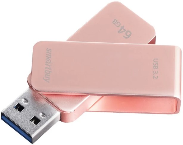 Накопитель USB 3.0 64GB SmartBuy SB064GM1A M1 розовый металлик