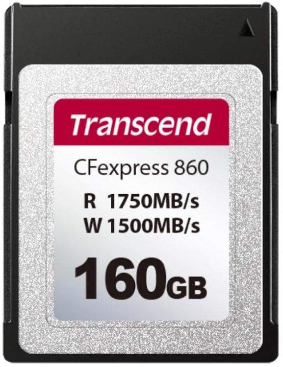 Карта памяти 160GB Transcend TS160GCFE860 CFExpress Card Gen3x2, SLC mode