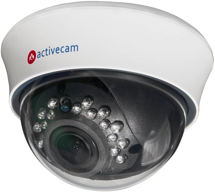 Видеокамера Activecam AC-TA363IR2 1Мп, 1/4 CMOS, 2,8-12мм/0.008 Лк/F1.4, 2D DNR, 12В DC