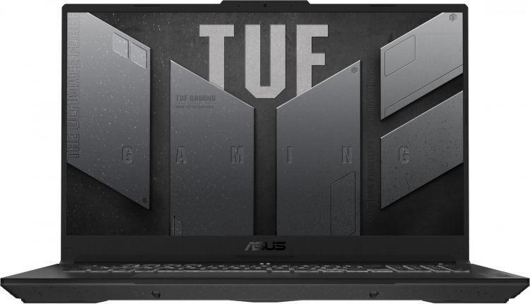  Ноутбук ASUS TUF Gaming A17 FA707NVR-HX031 90NR0JJ5-M00170 Ryzen 7 7435HS/32GB/512GB SSD/GeForce RTX4060 8GB/17.3 IPS FHD/WiFi/BT/Cam/noOS/grey