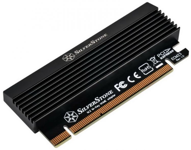 Контроллер SilverStone G56ECM230000010 M.2 PCIe x4 NVMe