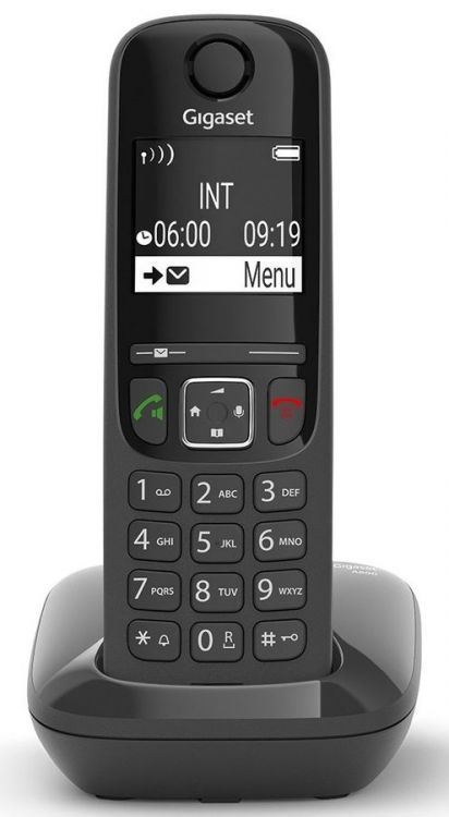   Xcom-Shop Телефон DECT Gigaset AS690 RUS SYS S30852-H2816-S301 черный АОН