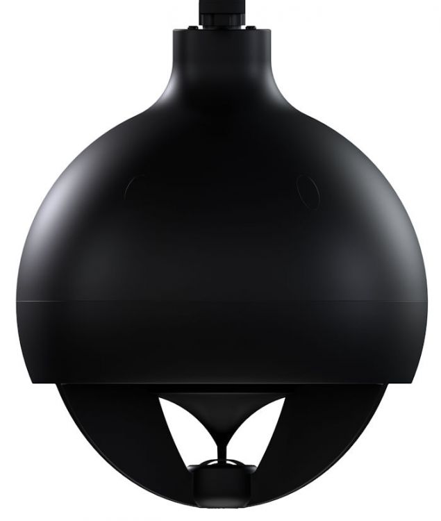 Приемник Ecler GLOBE5RMBK системы Ecler WiSpeak, беспроводная подвесная на рельсы куполообразная АС 5'' черного цвета