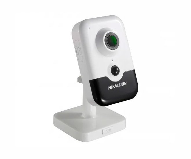 Компактные  Xcom-Shop Видеокамера IP HIKVISION DS-2CD2443G2-I(2mm) 4Мп компактная с EXIR-подсветкой до 10м и технологией AcuSense; объектив 2мм