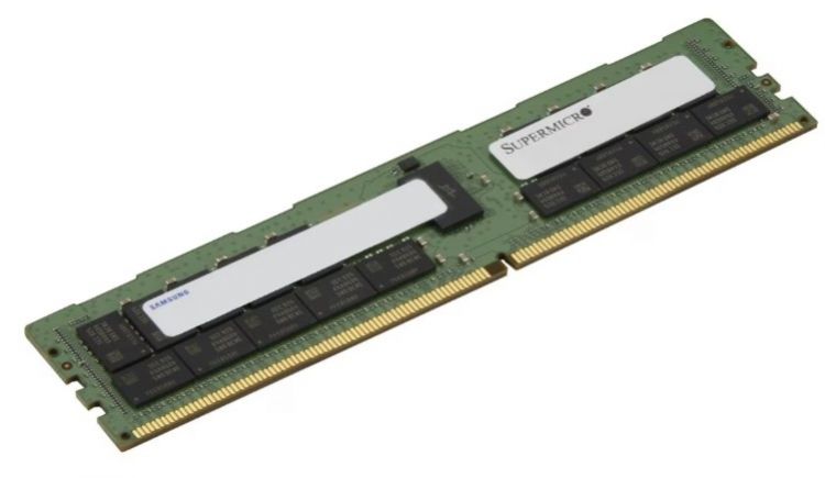 Модуль памяти DDR4 32GB Supermicro MEM-DR432L-CV03-ER32 PC4-25600 3200MHz CL22 ECC Reg 1.2V (MTA18ADF4G72PZ-3G2F1)