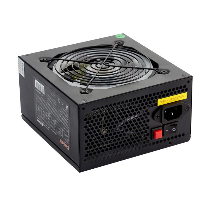 Блок питания ATX Exegate EVO800 EX280441RUS 800W, ATX, APFC, КПД 80% (80 PLUS), 12cm RGB fan, 24pin, 2x(4+4)pin, 2xPCI-E, 6xSATA, 3xIDE, Cable Managem