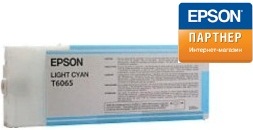 EPSON картриджи для широкоформатных принтеров Картридж Epson C13T606500 для принтера Stylus Pro 4800/4880 (220ml) light cyan