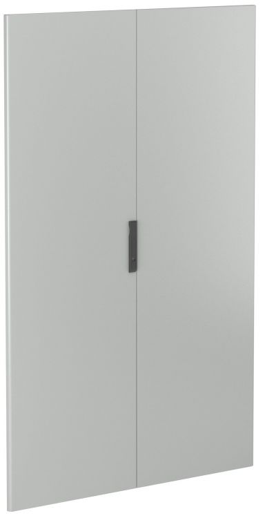 Дверь двустворчатая сплошная DKC R5CPE14160 для шкафов CQE/DAE ВхШ 1400х1600 мм, RAL7035, RAM block