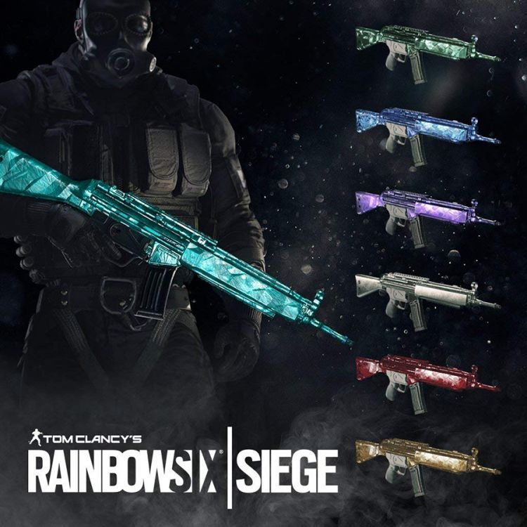 Право на использование (электронный ключ) Ubisoft Tom Clancys Rainbow Six Осада Gemstone Bundle Dlc