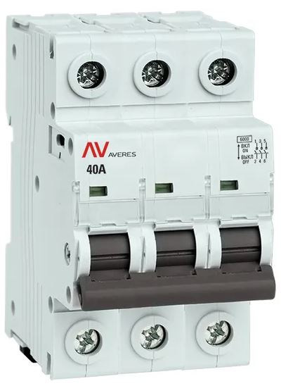 Рубильник EKF avn-3-40-av AVN 3P 40A AVERES