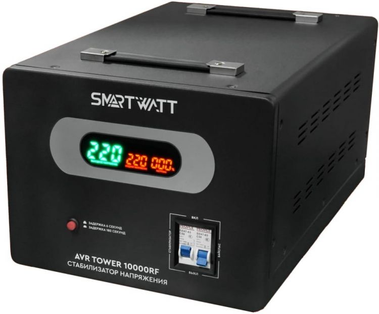 Стабилизатор напряжения SmartWatt AVR TOWER 10000RF напольный