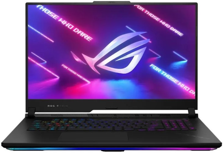 Ноутбук ASUS ROG Strix Scar 17 G733PYV-LL067W 90NR0DB4-M006J0 Ryzen 9 7945HX3D/32GB/1TB SSD/RTX 4090 16GB/17.3 QHD IPS/WiFi/BT/cam/Win11Home/black