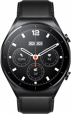 Часы Xiaomi Watch S1 GL BHR5559GL чёрные, 466х466, 1.43 (760310)