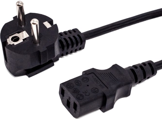 Комплект кабелей Filum FL-PC16-EU-C13-1.8M 5шт, CEE 7/7- С13, 3х1 мм², 220В, 10A, 2200 Вт, чёрный, 1.8 м.
