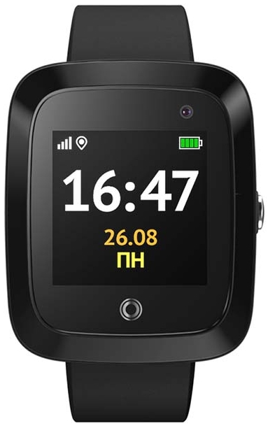 Часы Aimoto Classic 1550010 1.3, 240х240пикс, GPS, черные