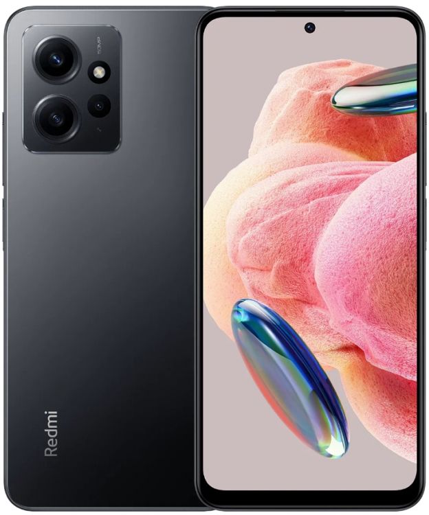 Смартфон Xiaomi Redmi Note 12 8/256GB MZB0ETSRU (49137) onyx gray