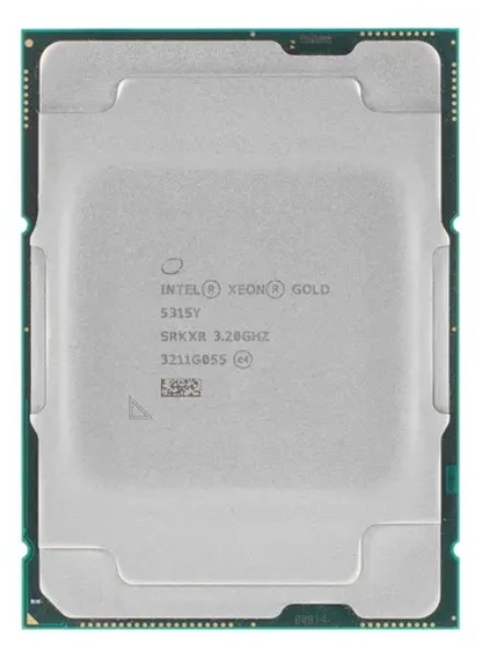 Процессор Intel Xeon Gold 5315Y CD8068904665802 Ice Lake 8C/16T 3.2-3.6GHz (LGA4189, L3 12MB, 10nm, TDP 140W)