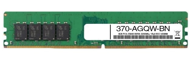 Модуль памяти Dell 370-AGQW 8GB UDIMM, 3200MT/s, ECC