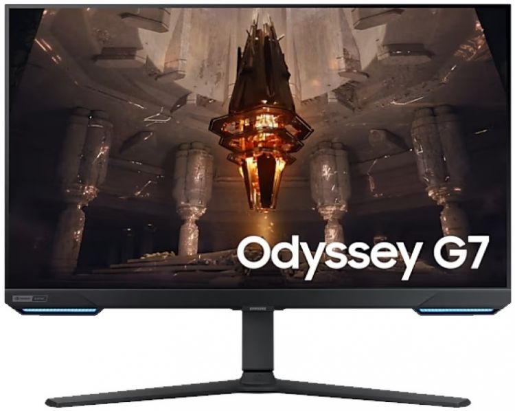 Монитор 32 Samsung Odyssey G7 S32BG700EI LS32BG700EIXCI 3840x2160, IPS LED, 16:9, 400cd, 178гр/178гр, 144Hz, FreeSync, Premium Pro, DP, USB, HDMI, HA