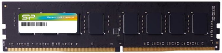 Модуль памяти DDR4 8GB Silicon Power SP008GBLFU240X02 PC4-19200 2400MHz CL17 1Gx8 1.2V